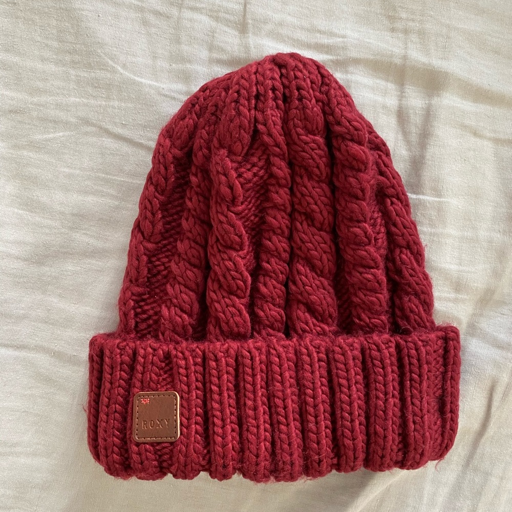 Roxy beanie - maroon, red, wine